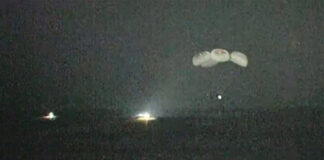 อวกาศยานครูดรากอน “เรสสิเลียน” กลับสู่พื้นโลก