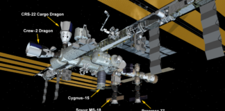 อวกาศยานสแปซเอ๊กซ์ดรากอนคาร์โกเข้าเทียบสถานีอวกาศนานาชาติ