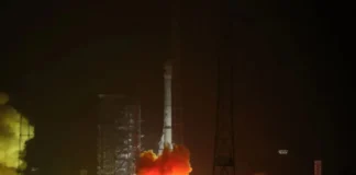 จีนส่งดาวเทียมเรดาร์ไปที่วงโคจร Geosynchronous Orbit