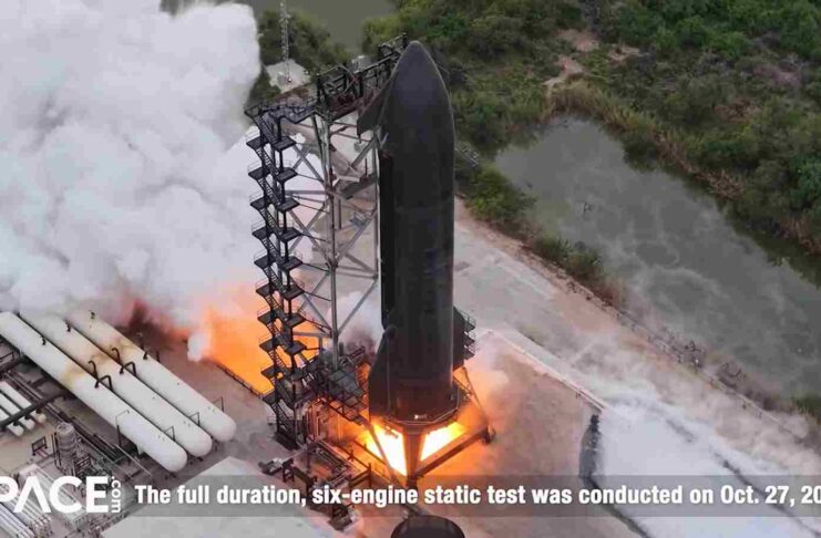 SpaceX ทดสอบจุดเครื่องยนต์ Starship เตรียมพร้อมก่อนเที่ยวบินทดสอบครั้งสำคัญ Flight 15